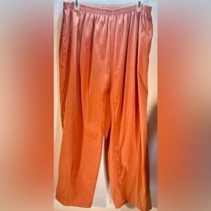 SUEDE LIKE LADIES PINKISH ORANGE SIZE 20W